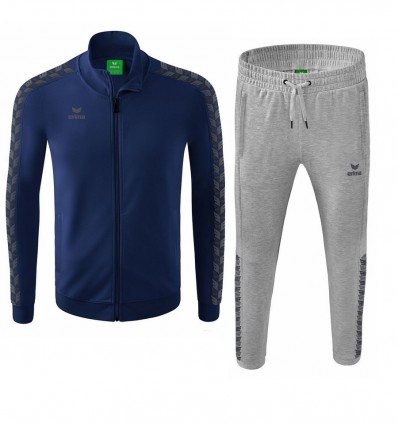 Komplet (brez kapuce) moška bombažna trenirka ESSENTIAL TEAM ERIMA