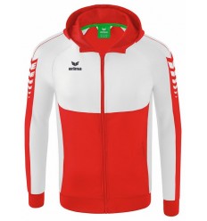 Moški bombažni kapucar z zadrgo SIX WINGS Erima