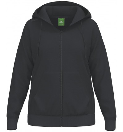 Ženska bombažna jopa s kapuco BASIC TS Erima