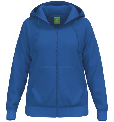 Ženska bombažna jopa s kapuco BASIC TS Erima