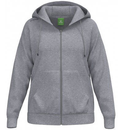 Ženska bombažna jopa s kapuco BASIC TS Erima