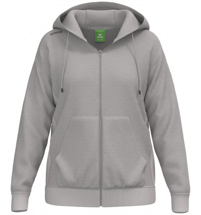 Ženska bombažna jopa s kapuco BASIC TS Erima