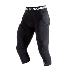 Oblazinjene 3/4 podhlače Gamepatch - črne