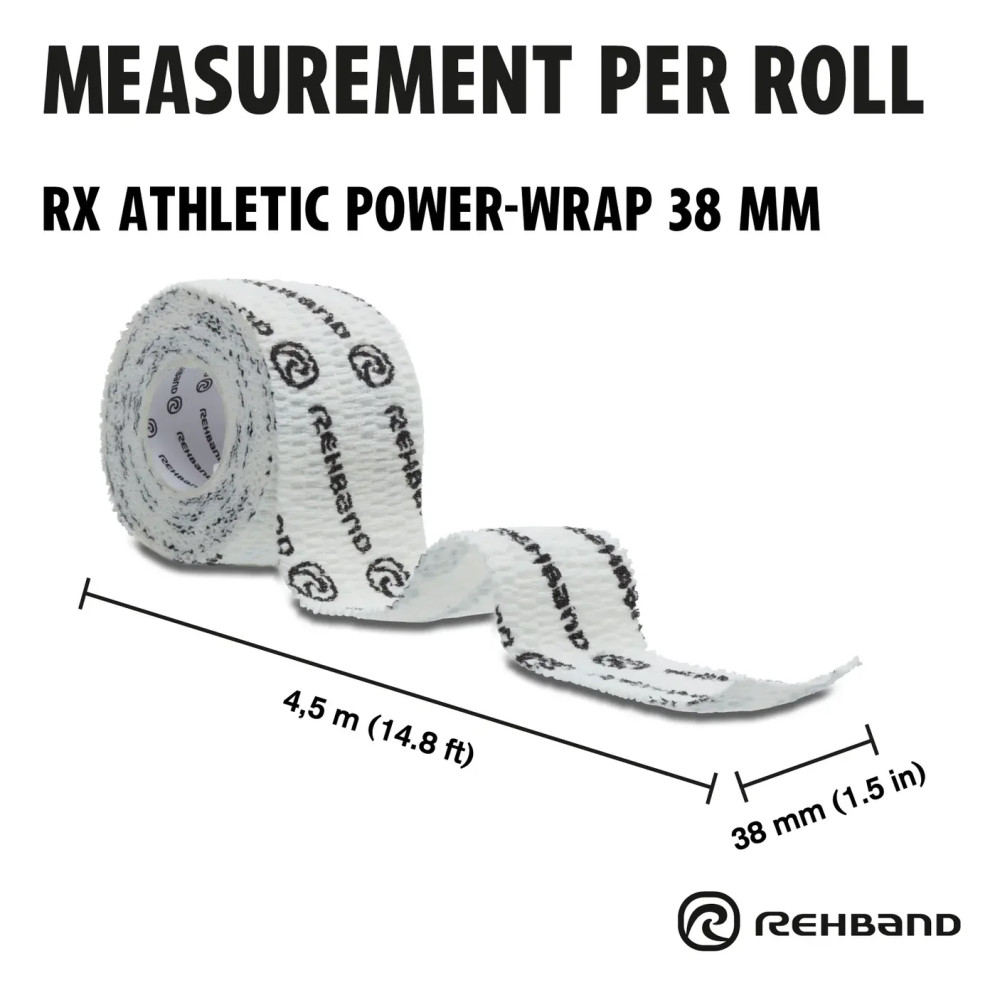 Rehband trak RX ATHLETIC POWER-WRAP - 3,8cm