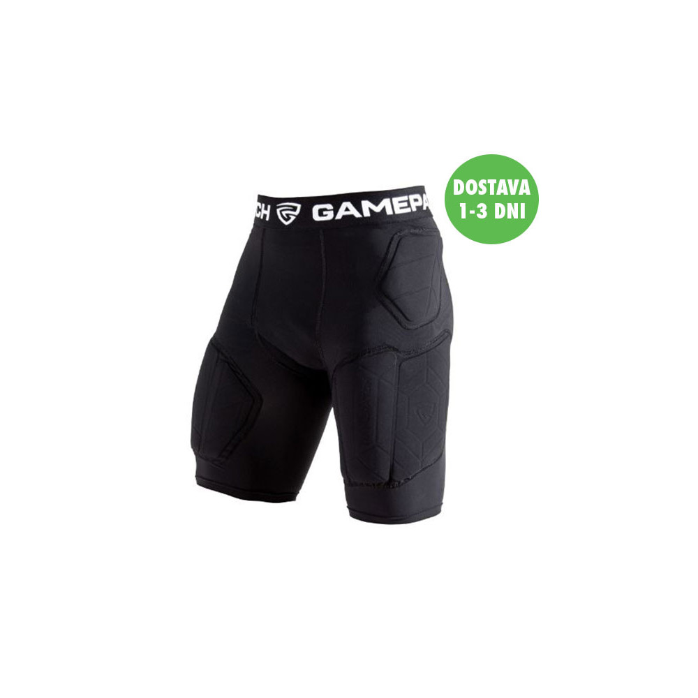 Podstavljene gače PRO+ Gamepatch - crne
