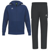 Komplet moška bombažna trenirka z zadrgo CMPT 3 WINGS ERIMA