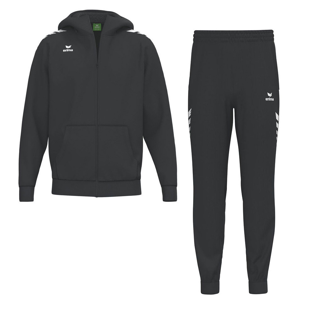 Komplet odrasla bombažna trenirka z zadrgo CMPT WINGS ERIMA