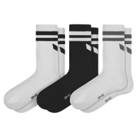 Nogavice WINGS Erima 3 pack - belo/črne - ŽRK Mlinotest